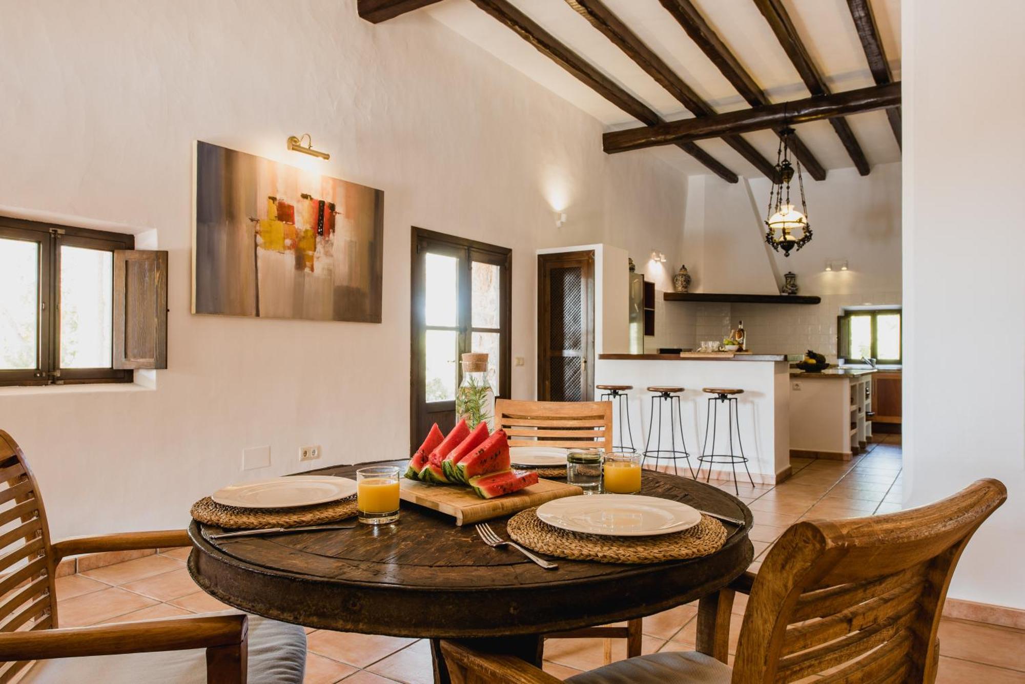 Villa & Guesthouse Paissa D'En Bernat Cala Tarida  Ngoại thất bức ảnh