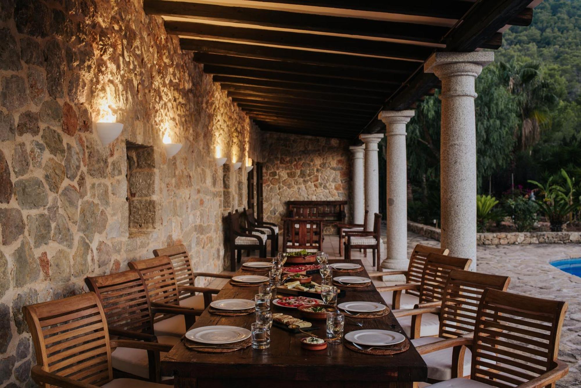 Villa & Guesthouse Paissa D'En Bernat Cala Tarida  Ngoại thất bức ảnh