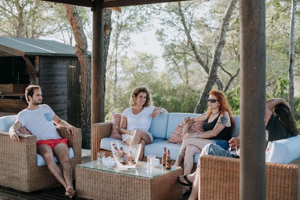 Villa & Guesthouse Paissa D'En Bernat Cala Tarida  Ngoại thất bức ảnh